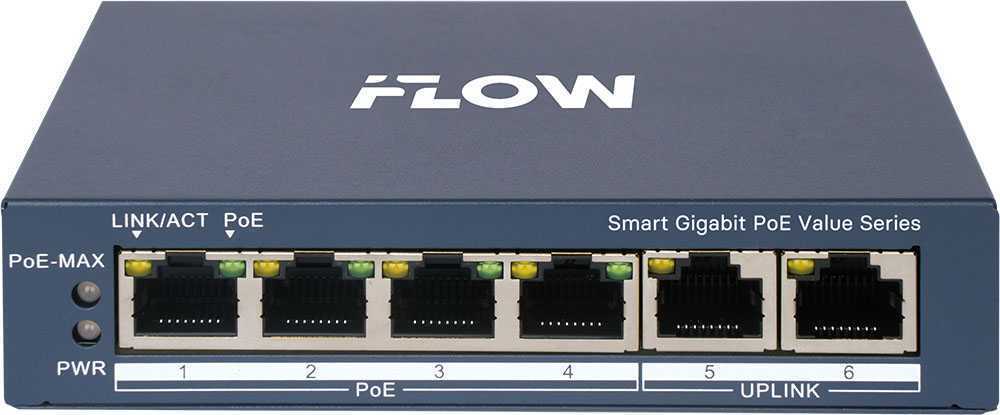 iFLOW F-SW-EM606POE-VM Коммутационное оборудование фото, изображение